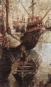 The Arrival of the Pilgrims in Cologne (detail) CARPACCIO, Vittore